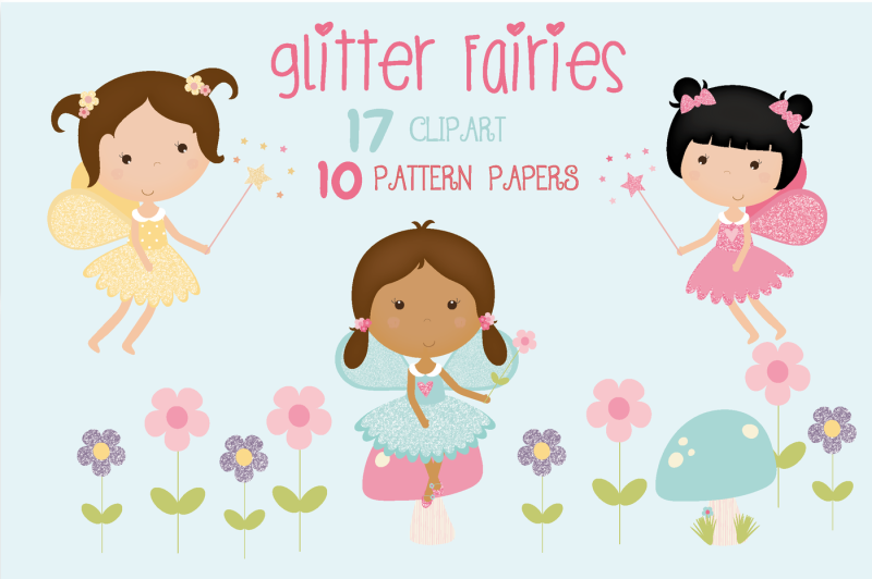 glitter-fairies