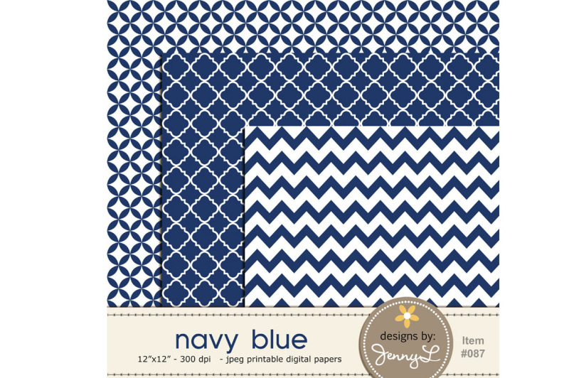 navy-blue-digital-papers