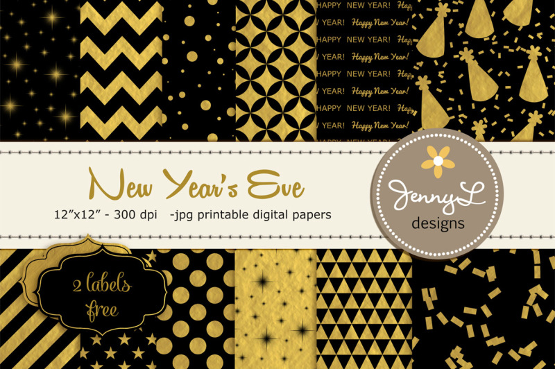 new-year-s-eve-digital-papers