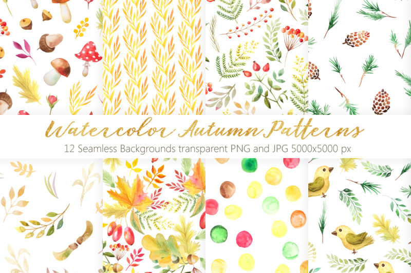 watercolor-autumn-patterns-vol-2