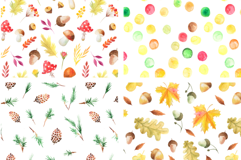 watercolor-autumn-patterns-vol-2