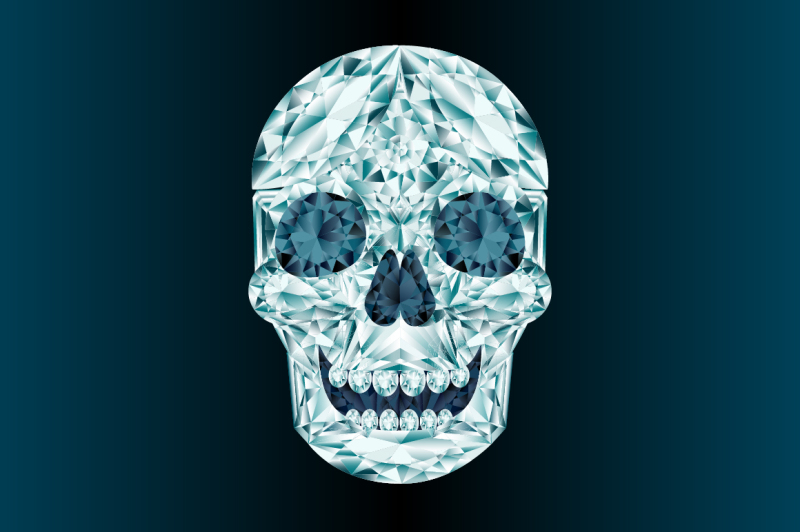 diamond-skull