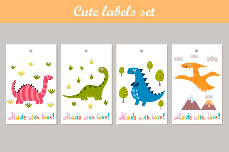 cute-dinos-seamless-pattern-amp-cute-labels
