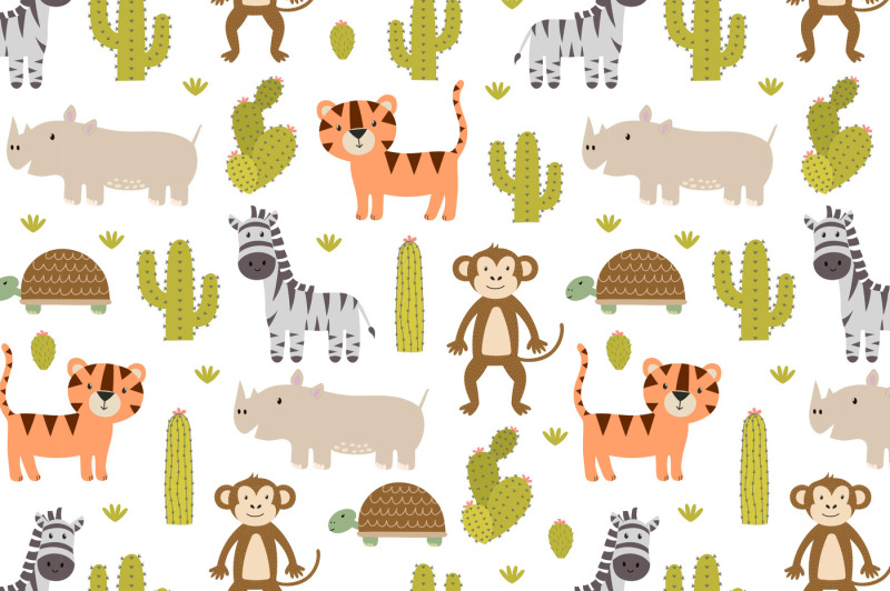 safari-adventures-patterns-amp-stickers