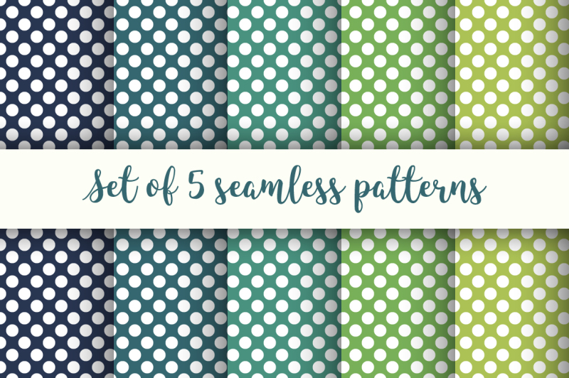 set-of-5-polka-dots-seamless-patterns