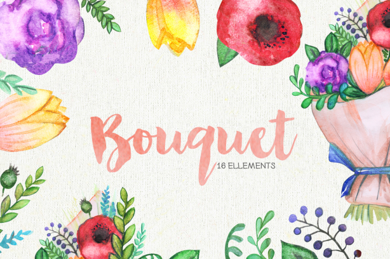 watercolor-bouquet-clipart