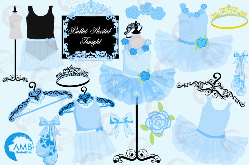 ballerinas-in-blue-tutus-clipart-graphics-illustrations-amb-1319