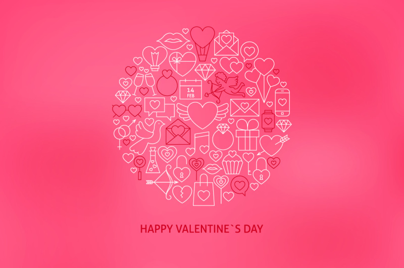 valentine-day-line-art-icons