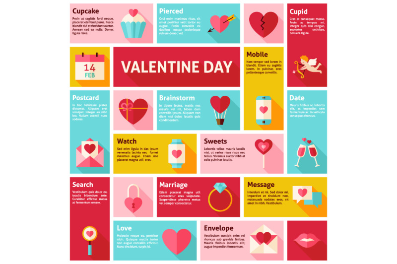 valentine-day-and-love-infographics