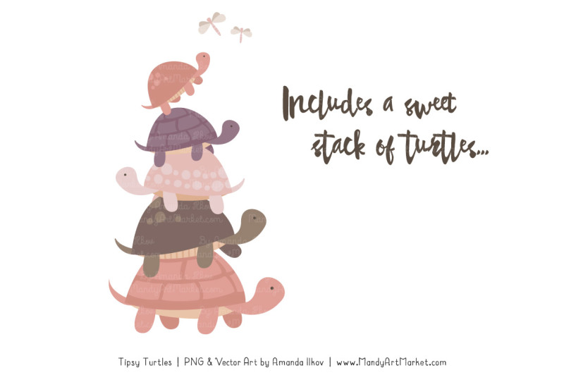 sweet-stacks-tipsy-turtles-stack-clipart-in-buff