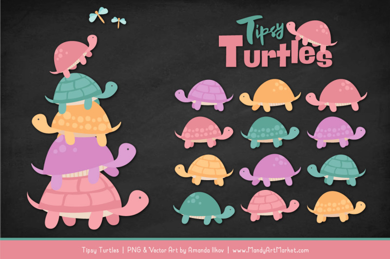 sweet-stacks-tipsy-turtles-stack-clipart-in-garden-party
