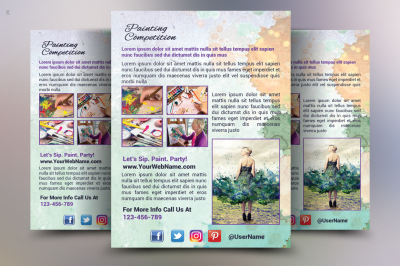 painting-competition-flyer-template