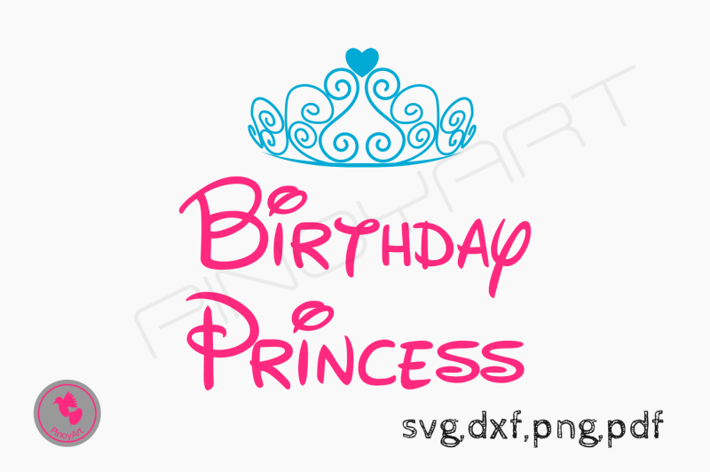 Free Free 144 Birthday Princess Svg SVG PNG EPS DXF File
