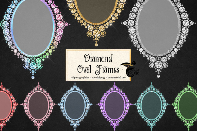 diamond-oval-frames