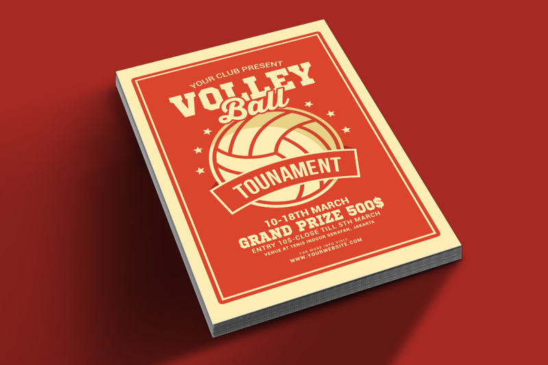 volleyball-tournament-flyer