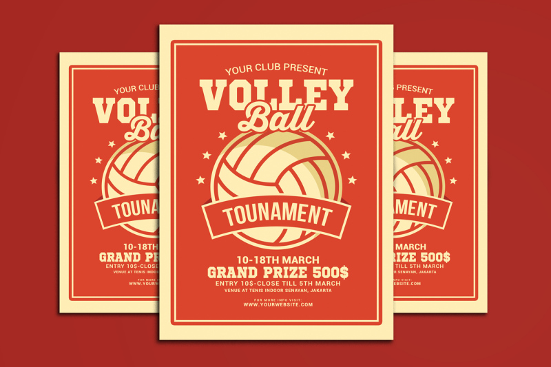 volleyball-tournament-flyer