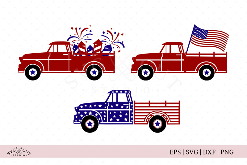 4th-of-july-truck-svg-files