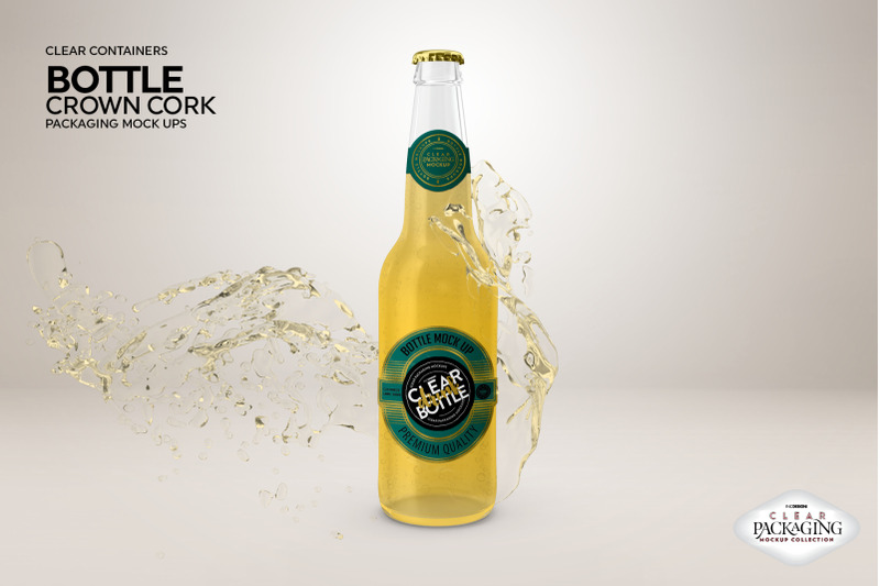 Download Glossy Syrup Bottle - 1l Glossy Plastic Bottle Mockup In Bottle Mockups On Yellow Images Object ...