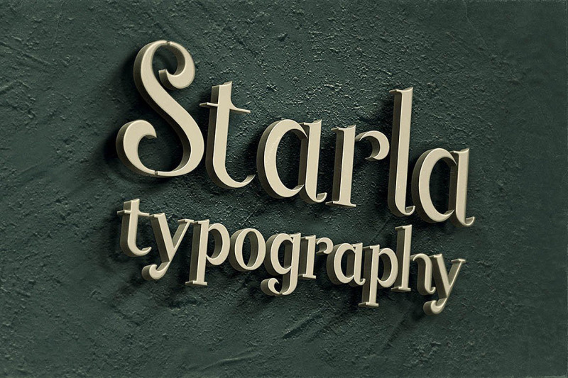 starla-display-font