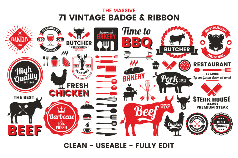 71-vintage-badge-and-ribbon-vol-7