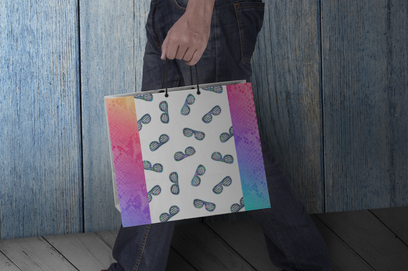 realistic-holographic-stickers-patterns-set