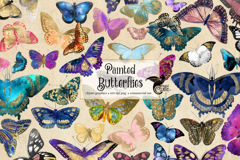 painted-butterflies-clipart