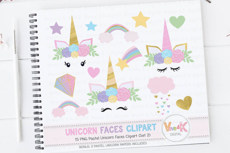 unicorn-faces-clipart-unicorn-graphics
