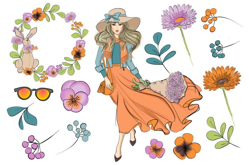 happy-spring-hand-drawn-illustration-kit