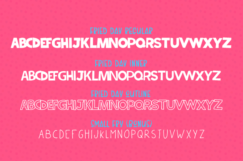 fried-day-font-family-4-fonts