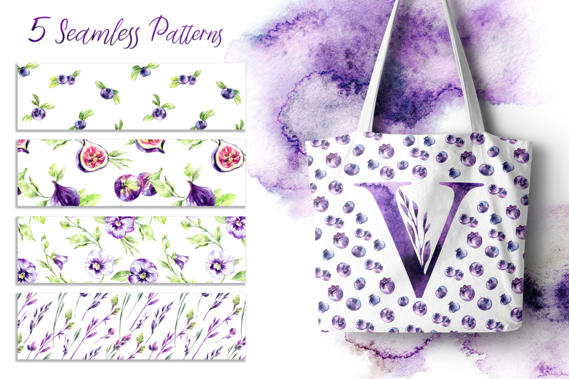 violet-melody-watercolor-collection