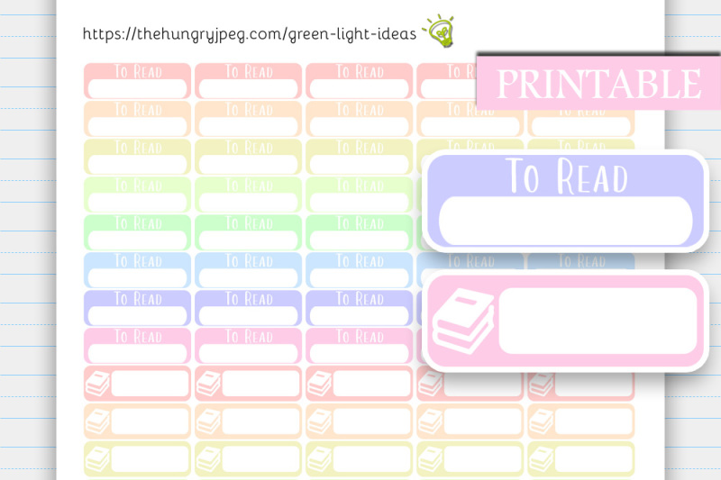 to-read-printable-planner-stickers-book-stickers