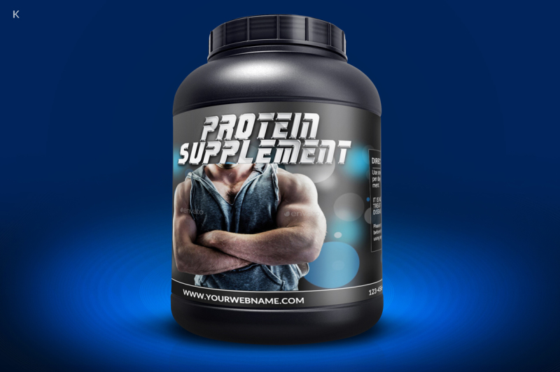 protein-supplement-label-template