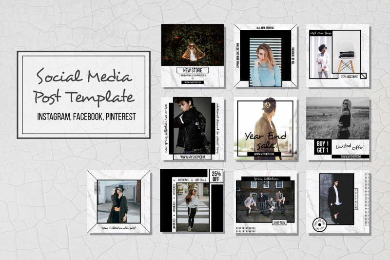 geometric-social-media-post-template