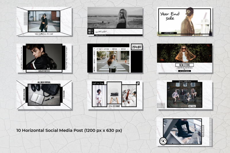 geometric-social-media-post-template