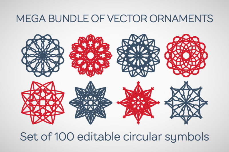 100-editable-vector-ornaments