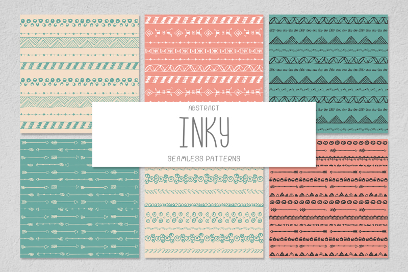 6-inky-seamless-patterns