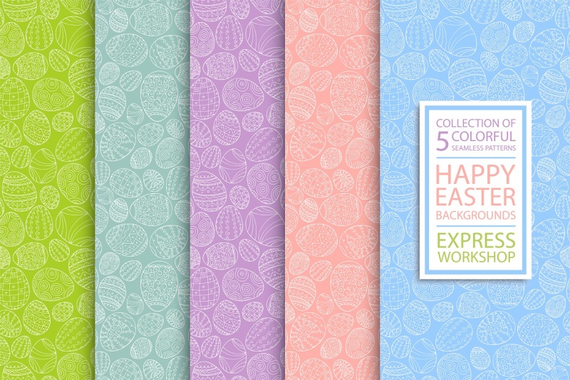 colorful-hand-drawn-easter-patterns