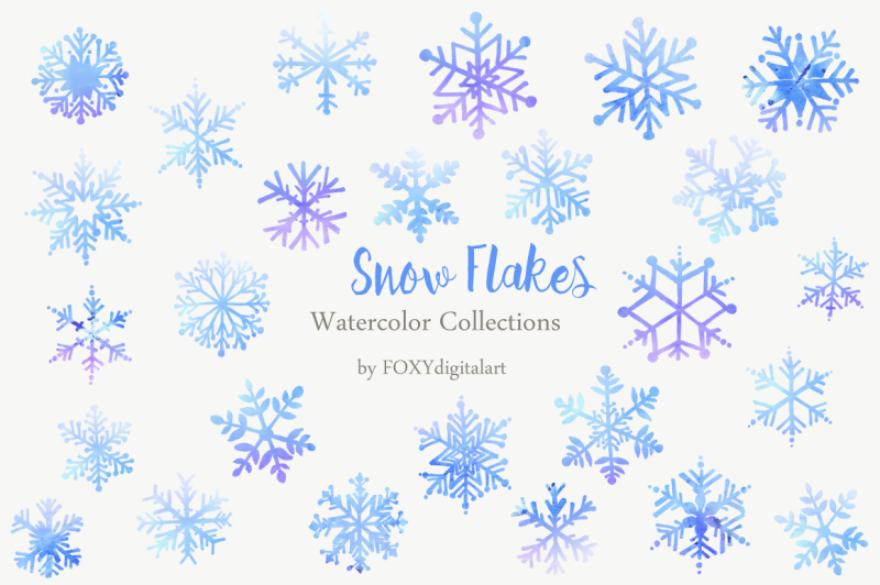 christmas-snow-flakes-watercolor-clipart