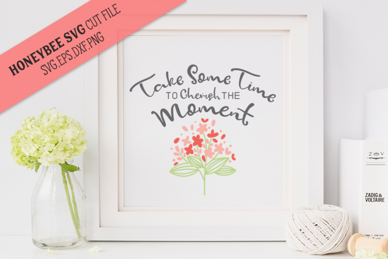 take-some-time-flower-bouquet-svg-cut-file
