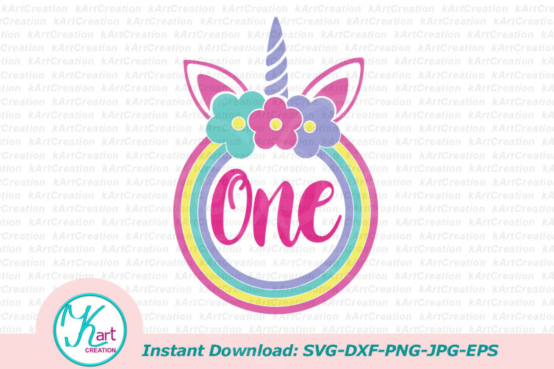 one-unicorn-svg-one-svg-file-1st-birthday-svg-first-birthday-svg