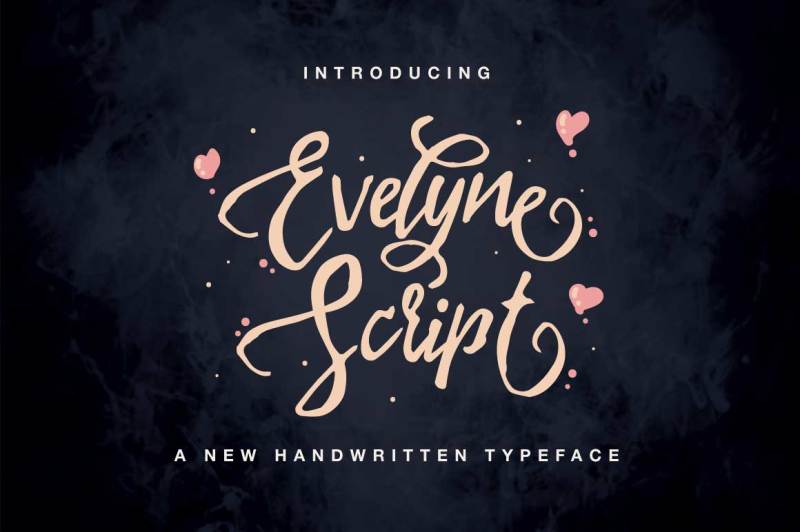 evelyne-script-typeface