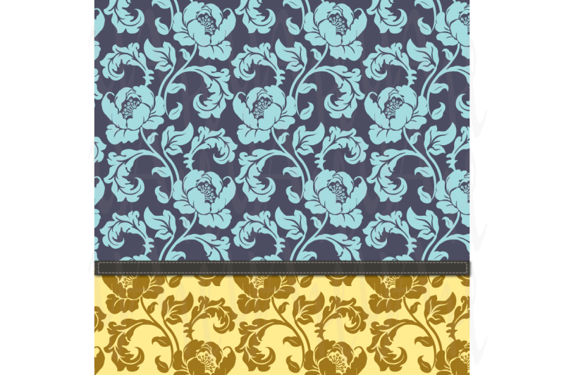 vintage-floral-digital-paper