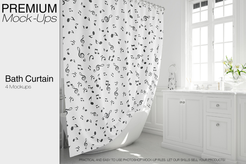 Download Download Shower Curtain Mockup Pack Psd Mockup Free Psd Mockups Downloads