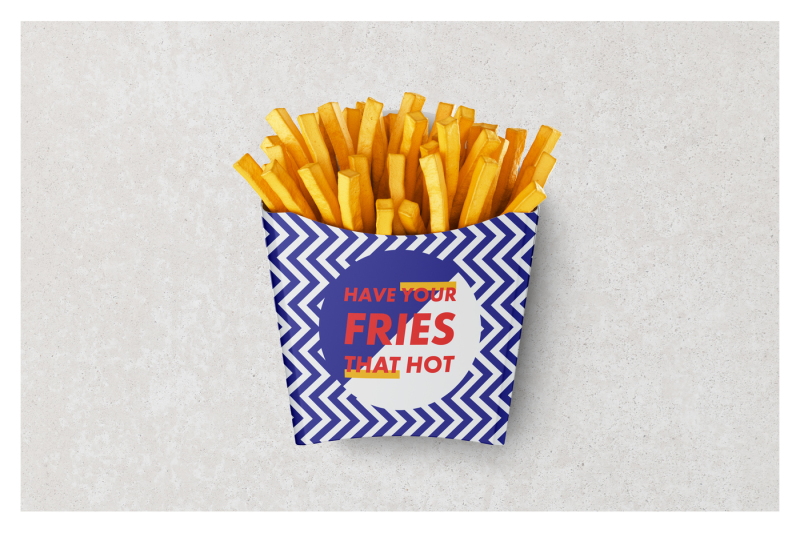 Download French Fries Packaging Mockup Set By Pixelbuddha ...