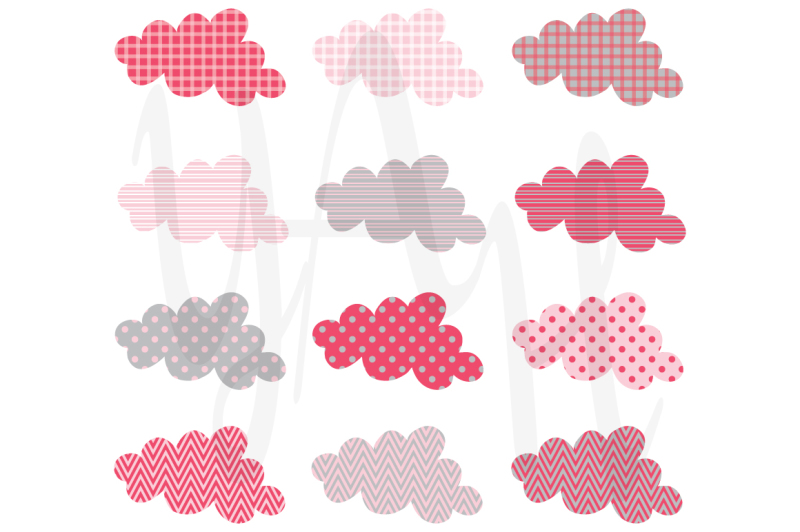 cute-cloud-pattern-design-set