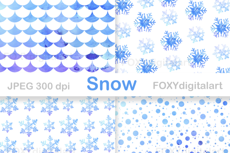 snow-flakes-christmas-digital-paper