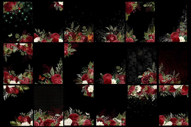 5x7-burgundy-floral-overlays