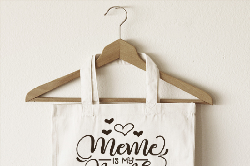Meme is my name and spoiling is my game - hand drawn lettered cut file ...