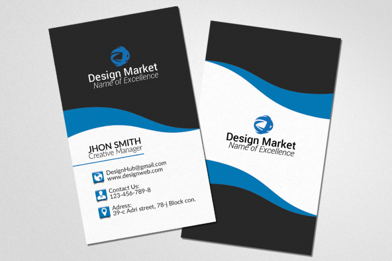 vertical-business-cards-template