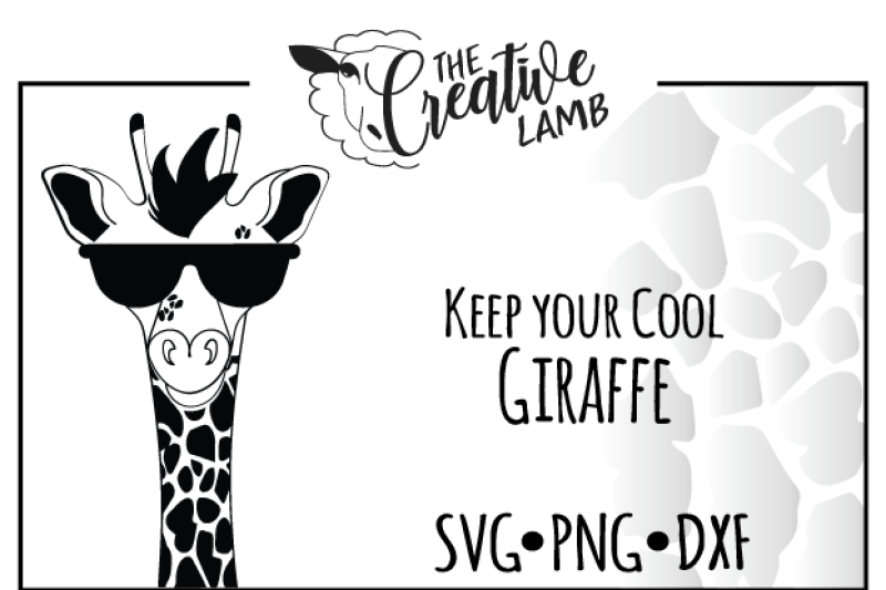 Download Giraffe SVG Animal SVG Cute SVG By The Creative Lamb ...